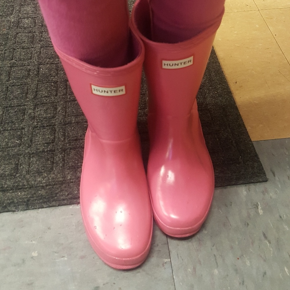 Hunter girls rainboots sz 11c